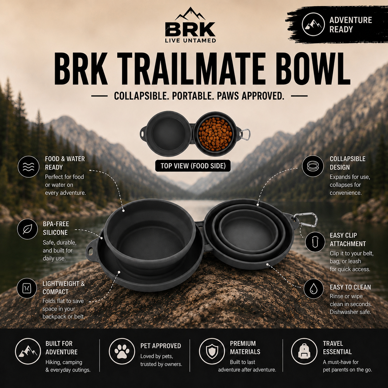 BRK TrailMate Bowl
