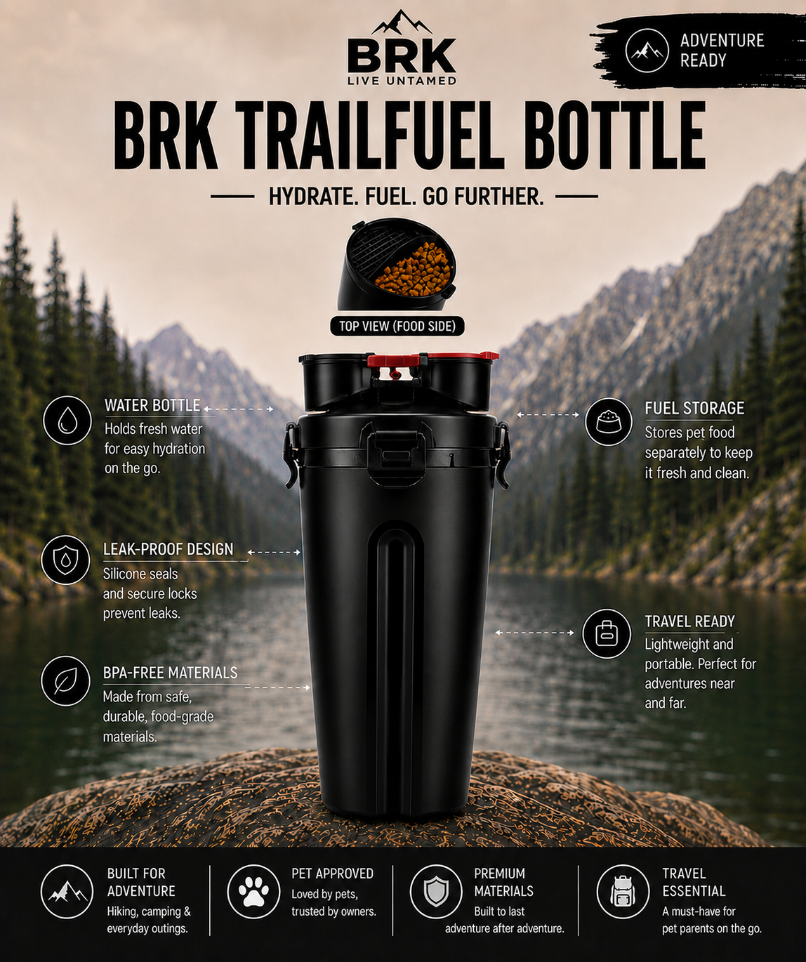 BRK TrailFuel Bottle